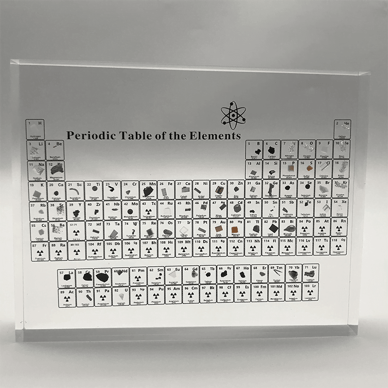 Periodic Table With Real Elements Periodic Table With Real Elements