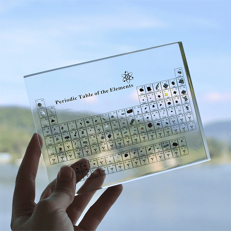 Periodic Table With Real Elements Periodic Table With Real Elements