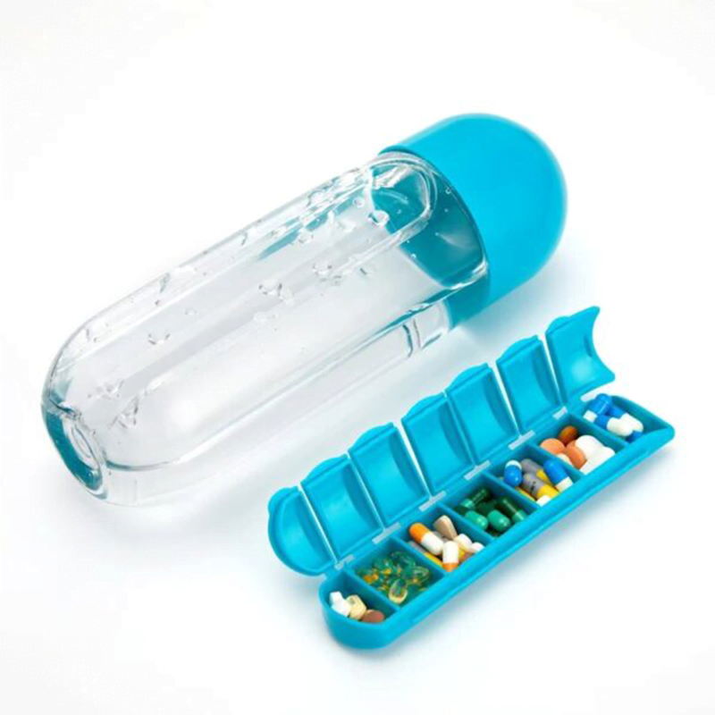 Pill Case Water Bottle Pill Case Water Bottle