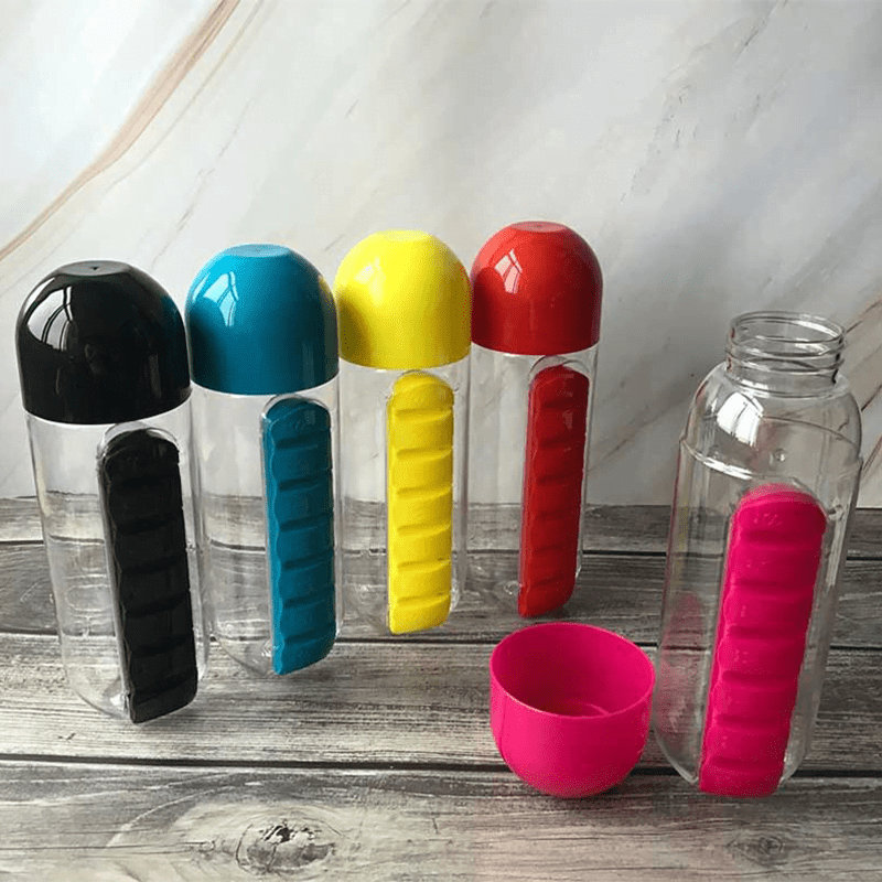 Pill Case Water Bottle Pill Case Water Bottle