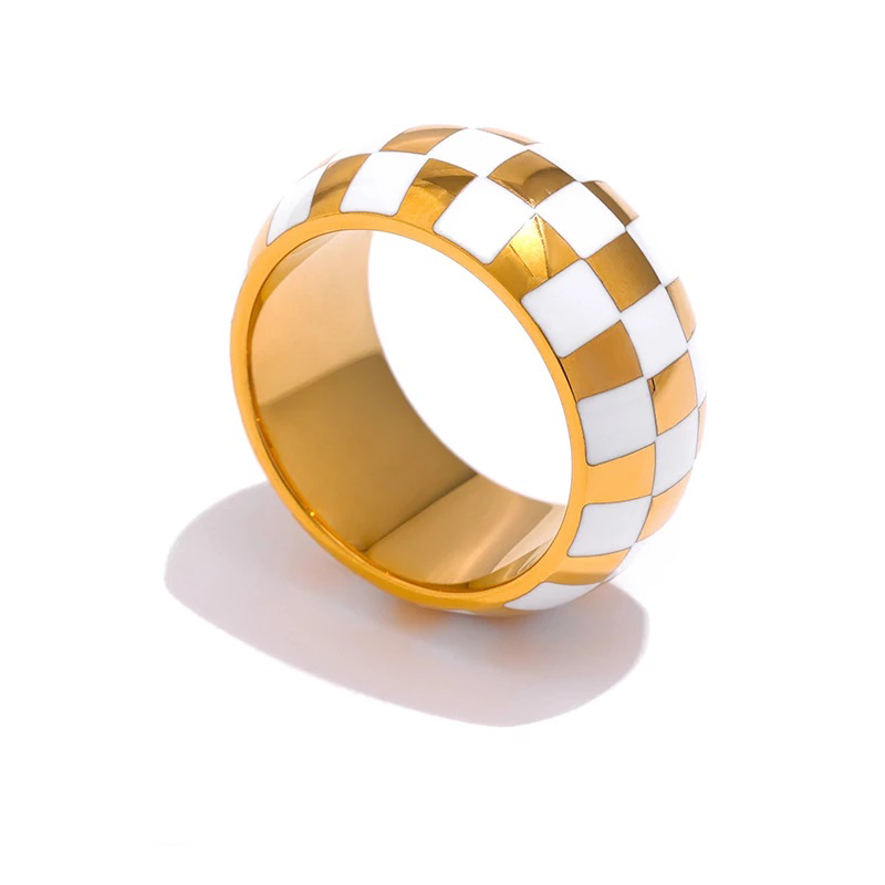 Vintage Classic Checkered Ring Vintage Classic Checkered Ring