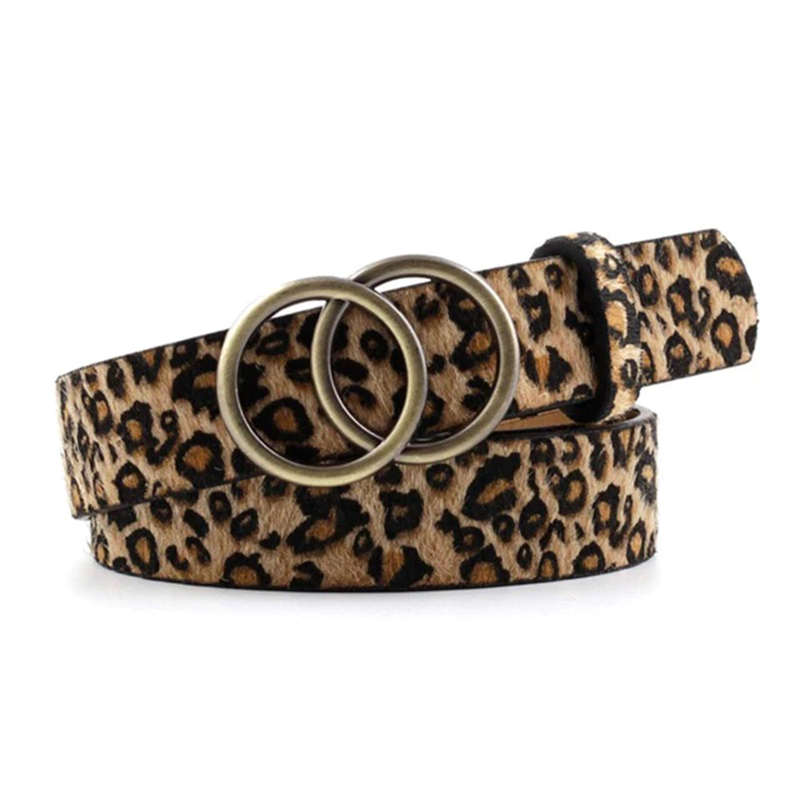 Leopard print belt Leopard print belt
