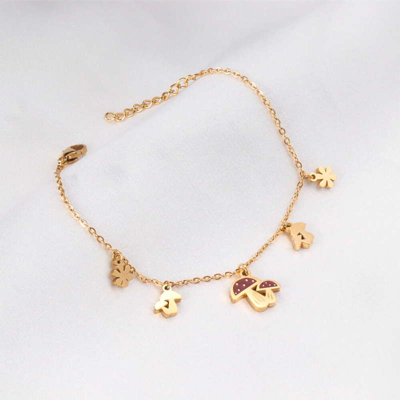 Mushroom Chain Bracelet Mushroom Chain Bracelet