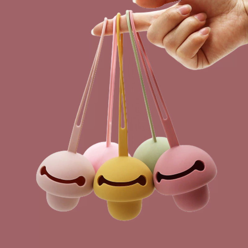 Silicone Mushroom Teething Toy Silicone Mushroom Teething Toy