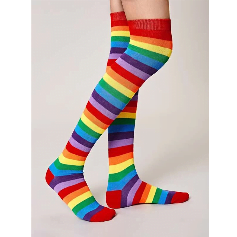 Rainbow knee-high socks Rainbow knee-high socks