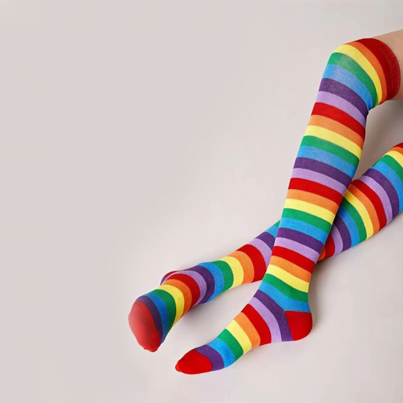 Rainbow knee-high socks Rainbow knee-high socks