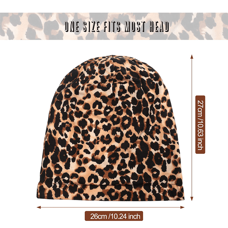 Leopard Print Slap Cap Leopard Print Slap Cap