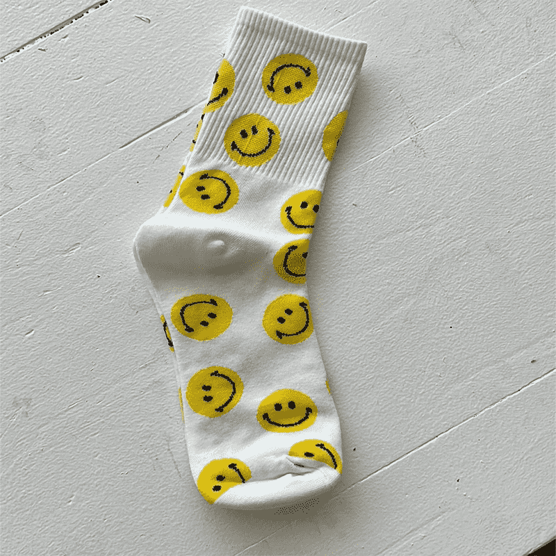 Smiley face socks Smiley face socks