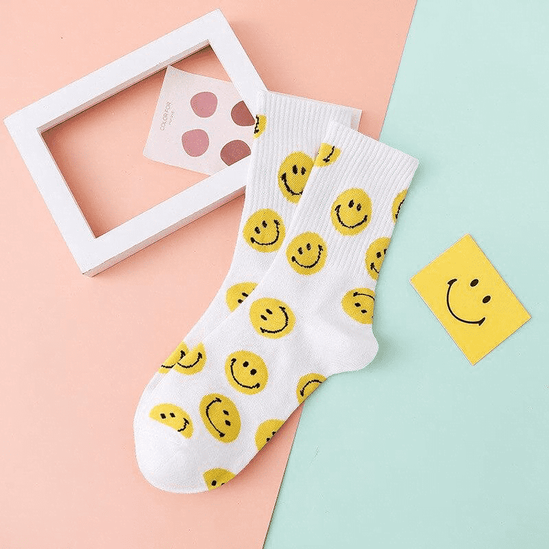 Smiley face socks Smiley face socks