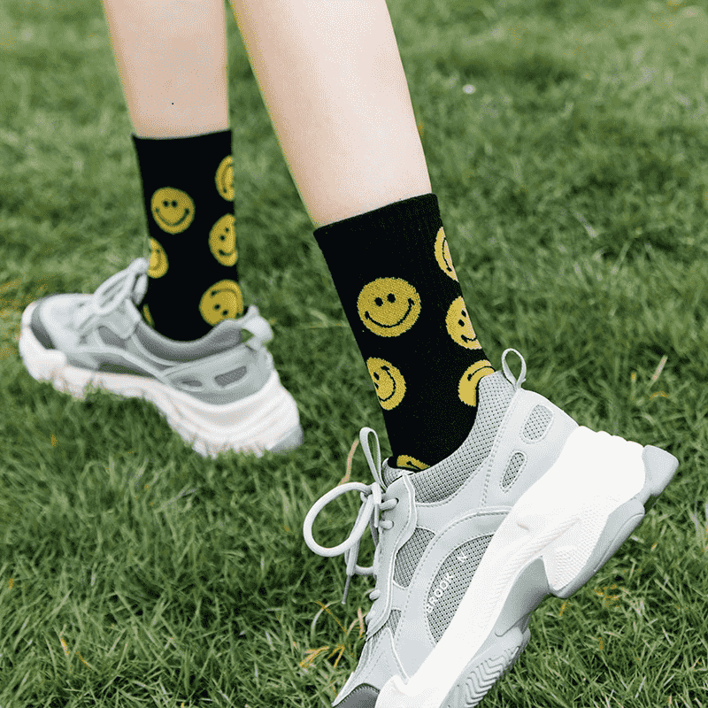 Smiley face socks Smiley face socks