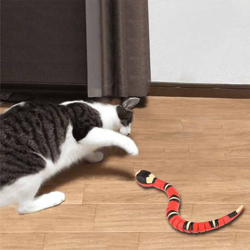 Smart Sensing Rechargeable Snake Cat Toy Smart Sensing Rechargeable Snake Cat Toy