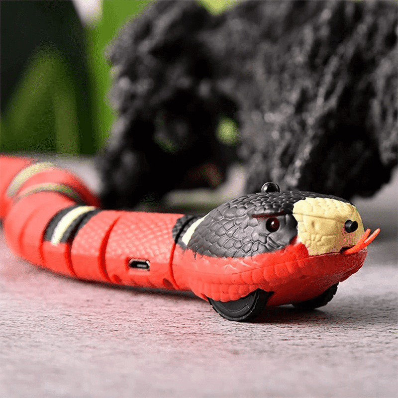 Smart Sensing Rechargeable Snake Cat Toy Smart Sensing Rechargeable Snake Cat Toy