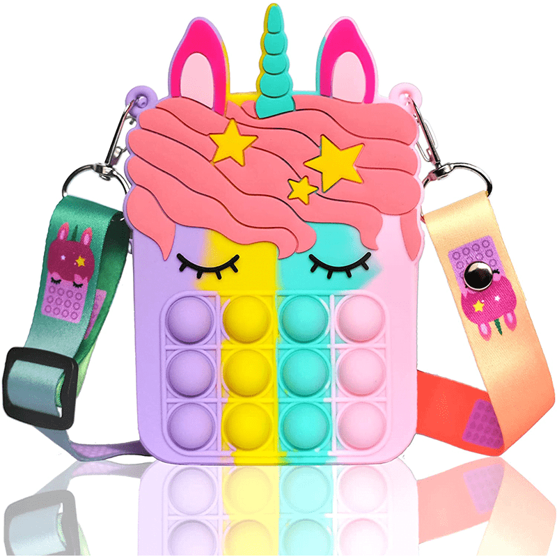 Unicorn Pop It Purse Unicorn Pop It Purse