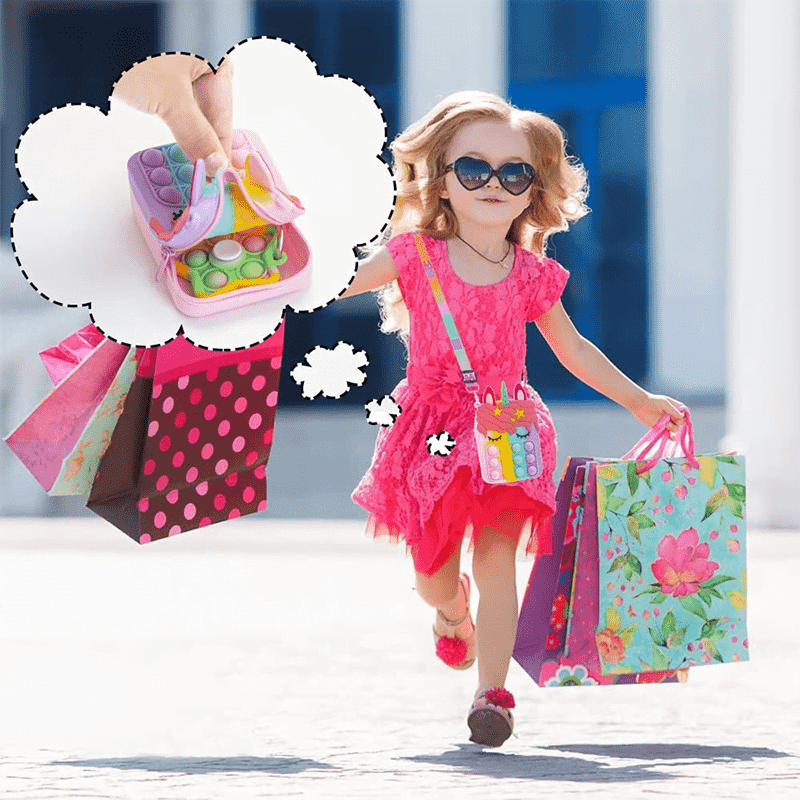 Unicorn Pop It Purse Unicorn Pop It Purse