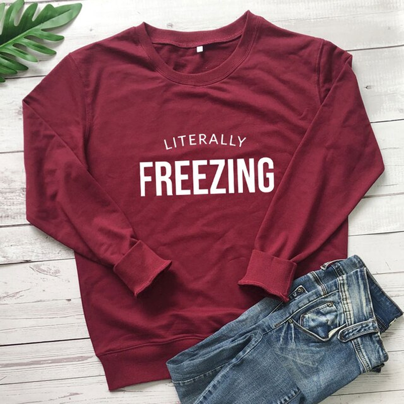 Literally Freezing Sweatshirt Literally Freezing Sweatshirt
