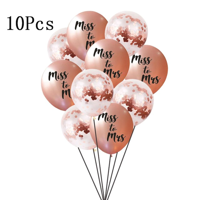 Miss To Mrs. foil Balloons Miss To Mrs. foil Balloons