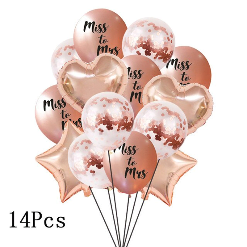 Miss To Mrs. foil Balloons Miss To Mrs. foil Balloons
