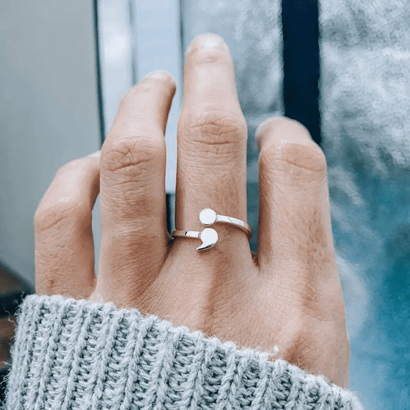 Semicolon Ring Semicolon Ring