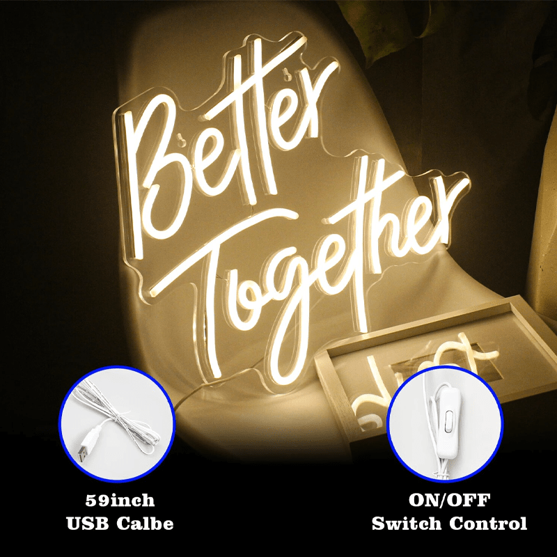 Better Together Neon Sign Better Together Neon Sign