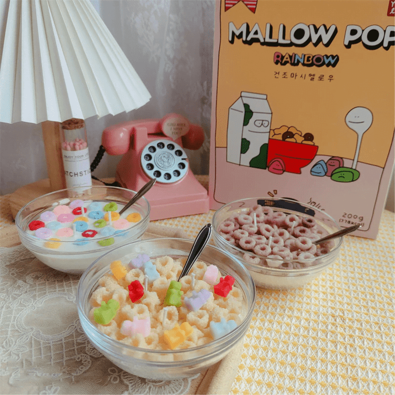 Food Bowl Candle Ornament Food Bowl Candle Ornament