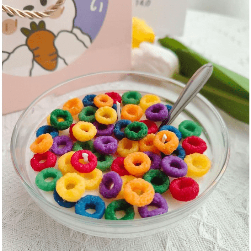 Food Bowl Candle Ornament Food Bowl Candle Ornament