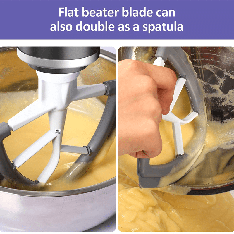 Flat beater attachment Flat beater attachment