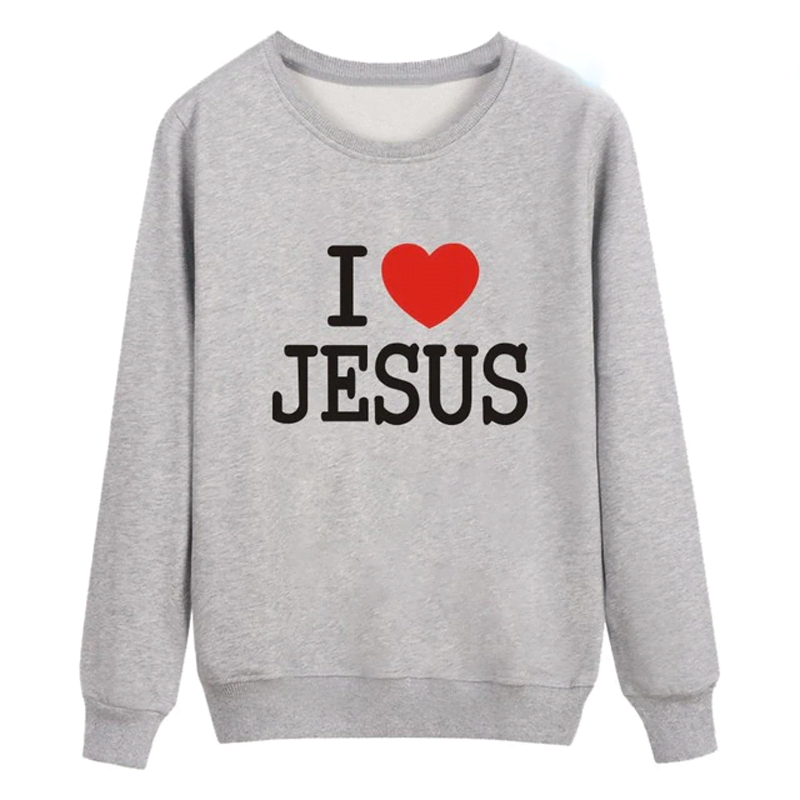 I Love Jesus Sweatshirt I Love Jesus Sweatshirt