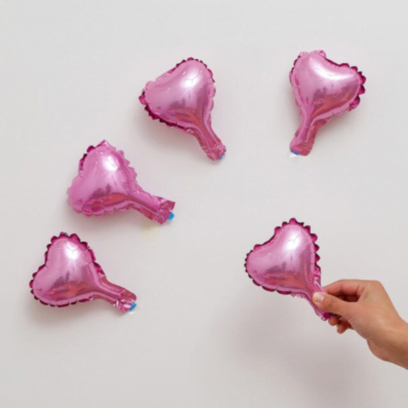Mini Heart Foil Balloons Mini Heart Foil Balloons