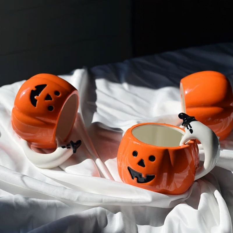 Pumpkin Shaped Mug Pumpkin Shaped Mug