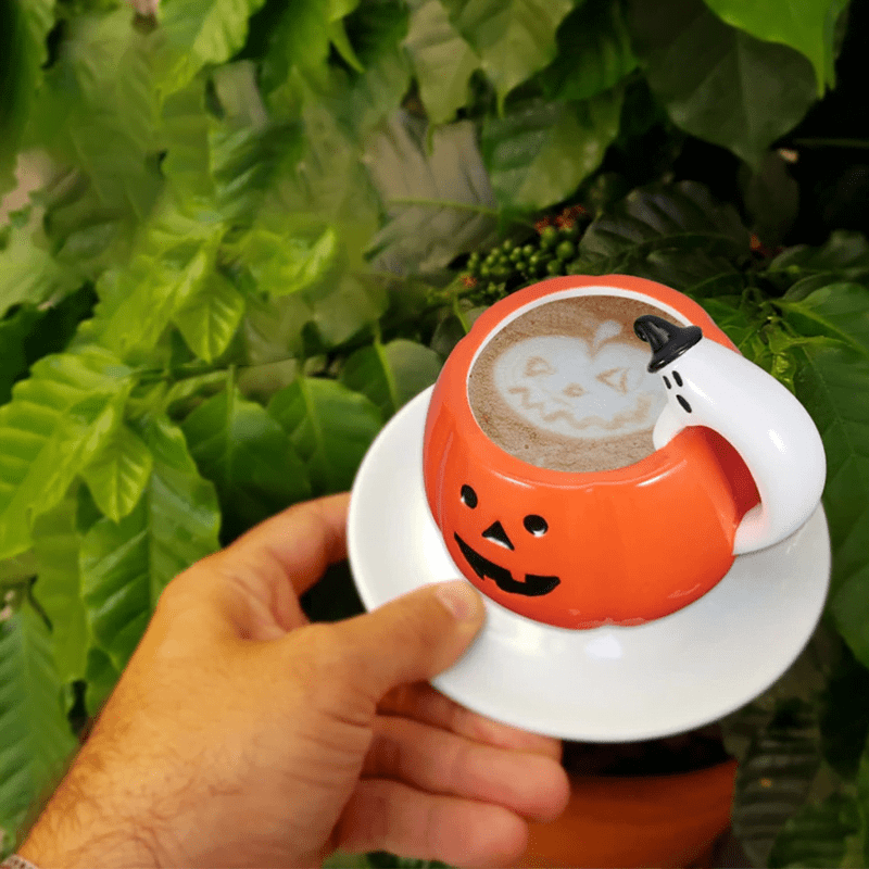 Pumpkin Shaped Mug Pumpkin Shaped Mug
