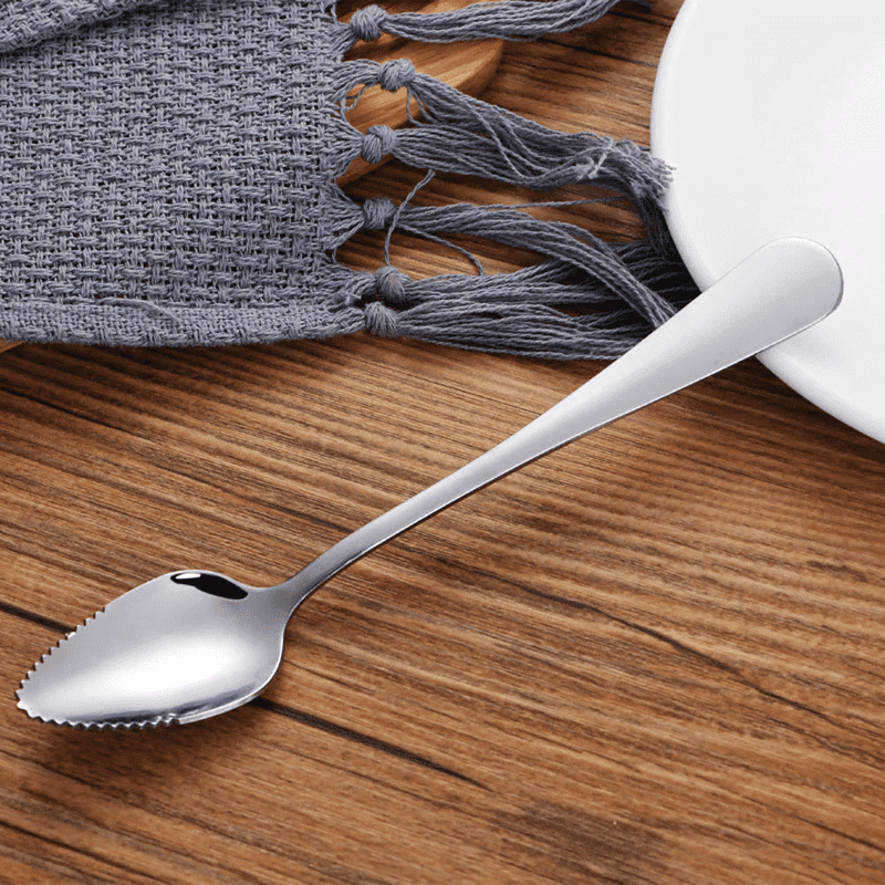 Serrated spoon Serrated spoon