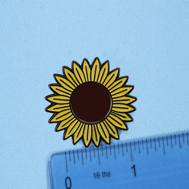 Sunflower Enamel Pin Sunflower Enamel Pin
