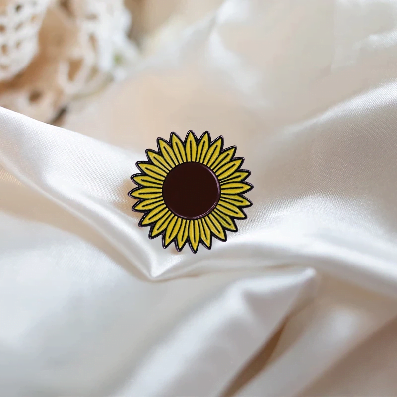 Sunflower Enamel Pin Sunflower Enamel Pin