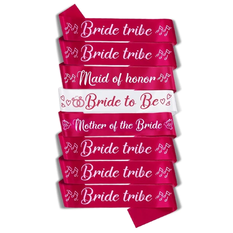 Team Bride Sashes Team Bride Sashes