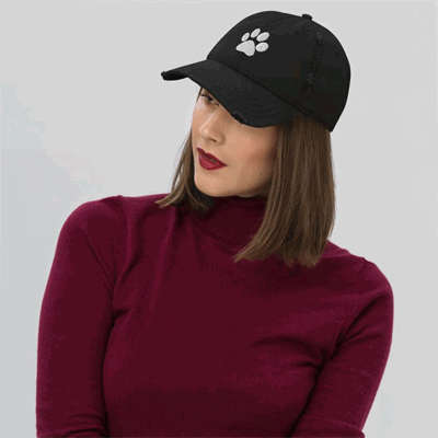 Paw Print Hat