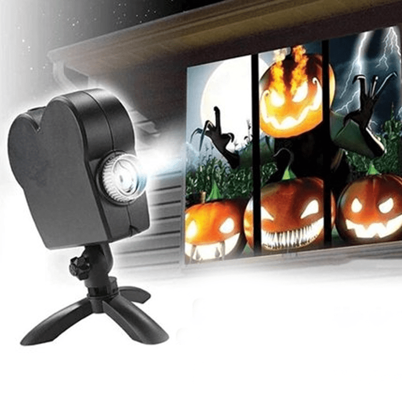 Halloween 12 Movies Window Projector