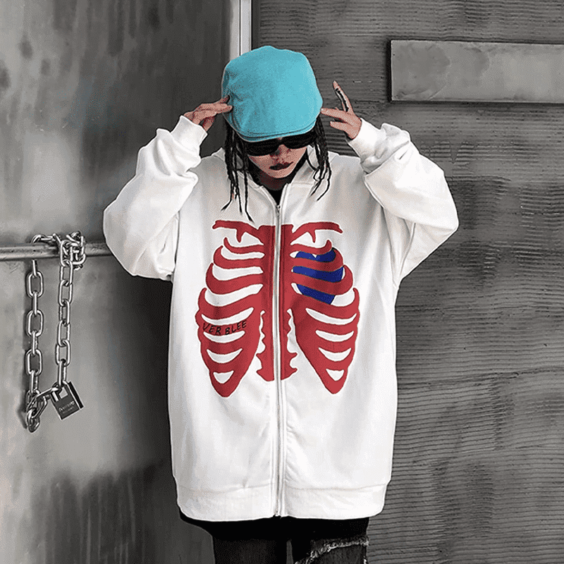 Skeleton Jacket Hoodie