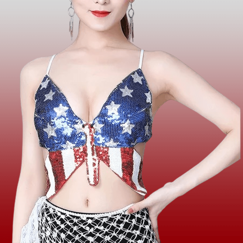 Butterfly Sequin Top Butterfly Sequin Top