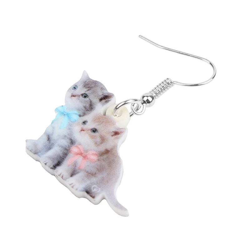 Cat Kitten Earrings Cat Kitten Earrings