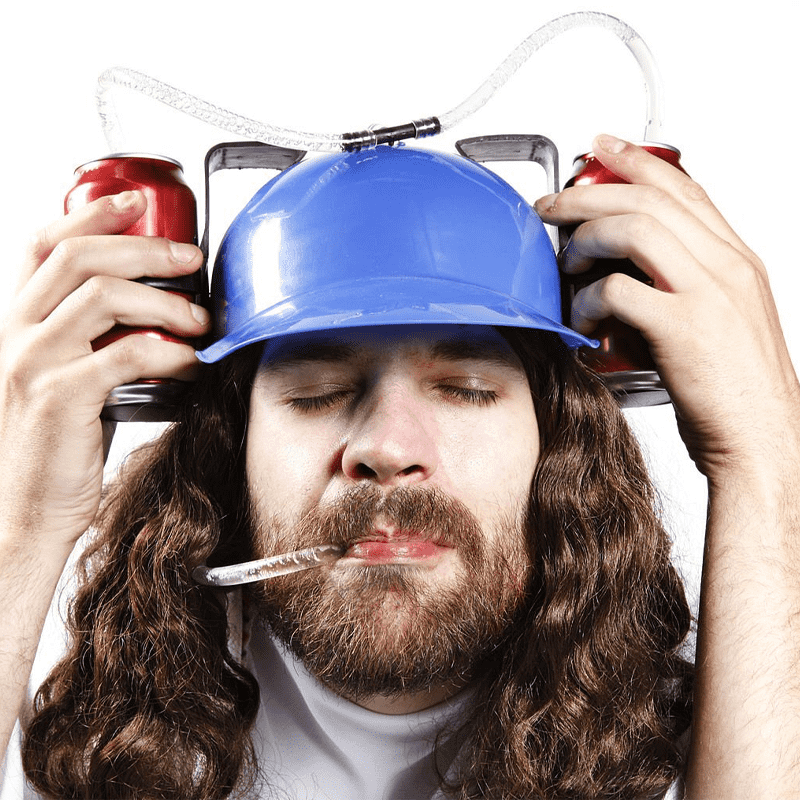 Drinking Hat With Straws Drinking Hat With Straws