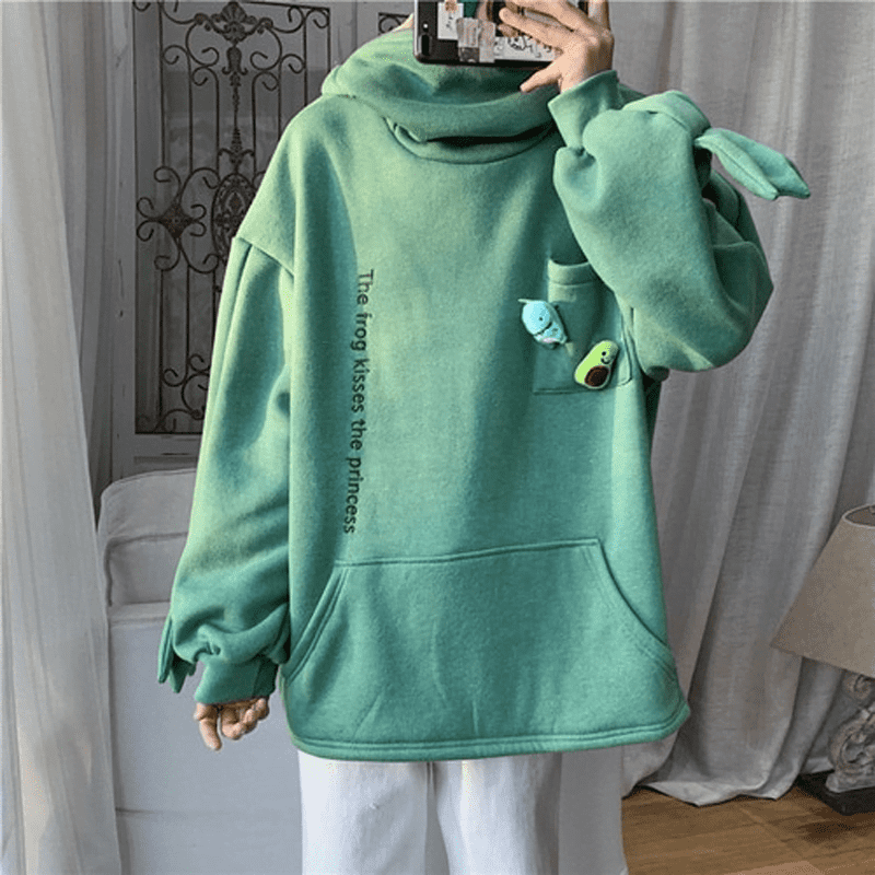 Oversized Frog Hoodie Oversized Frog Hoodie