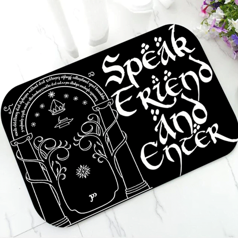 Speak Friend And Enter Doormat Speak Friend And Enter Doormat