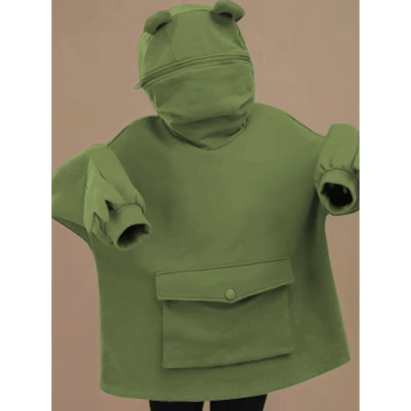 Oversized Frog Hoodie Oversized Frog Hoodie