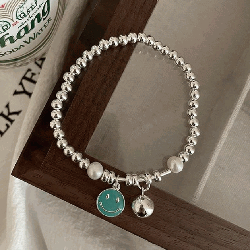 Smiley Face Beaded Bracelet Smiley Face Beaded Bracelet