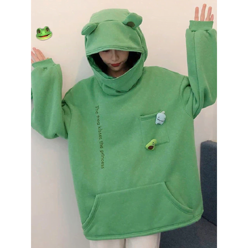 Oversized Frog Hoodie Oversized Frog Hoodie