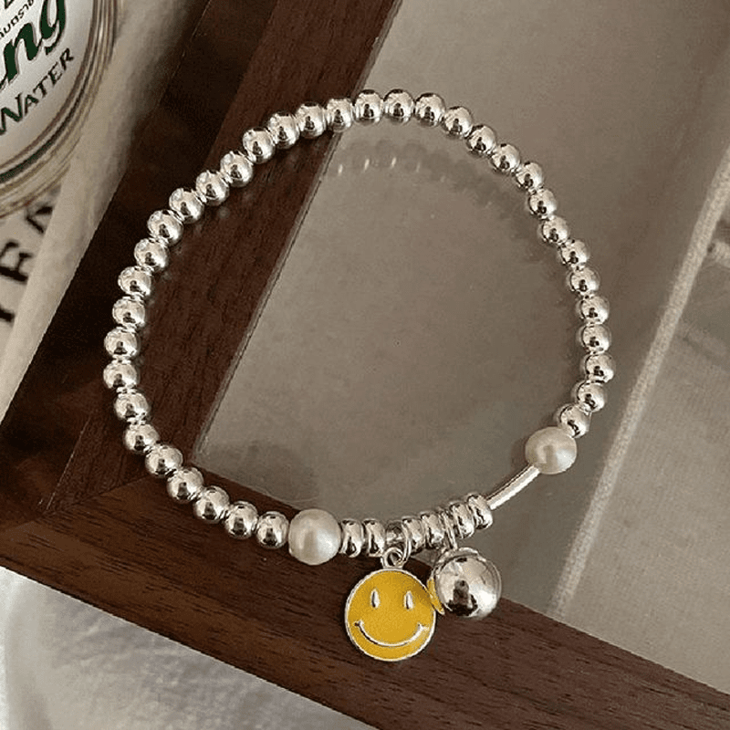 Smiley Face Beaded Bracelet Smiley Face Beaded Bracelet