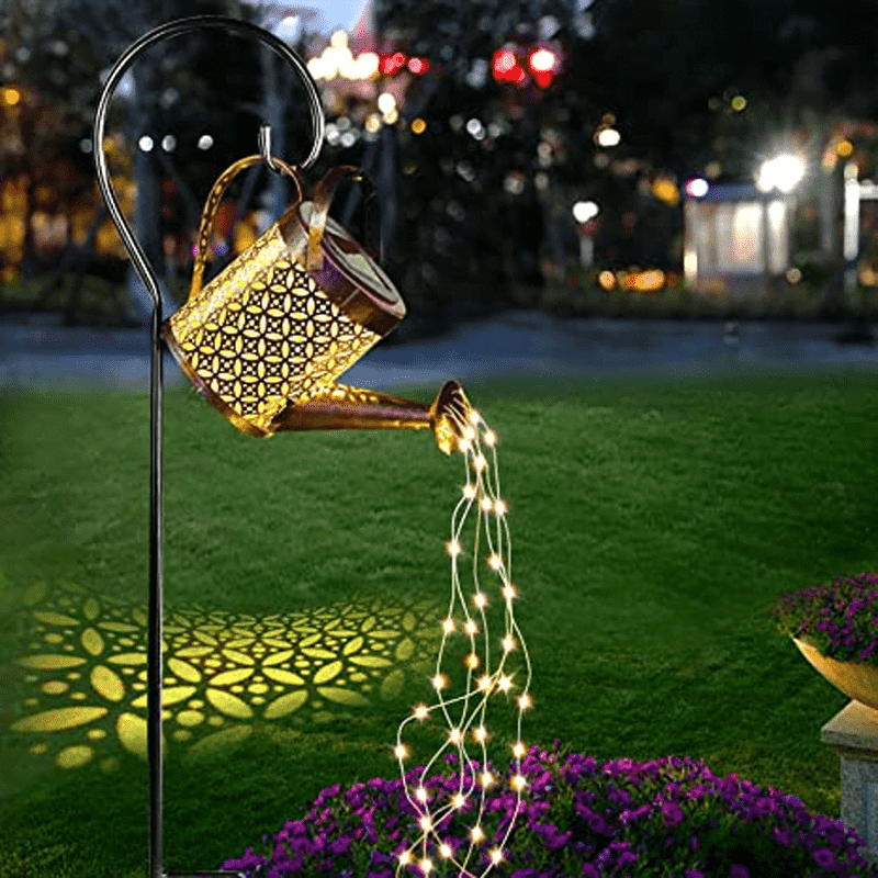Solar Powered Watering Can LED Lights Solar Powered Watering Can LED Lights