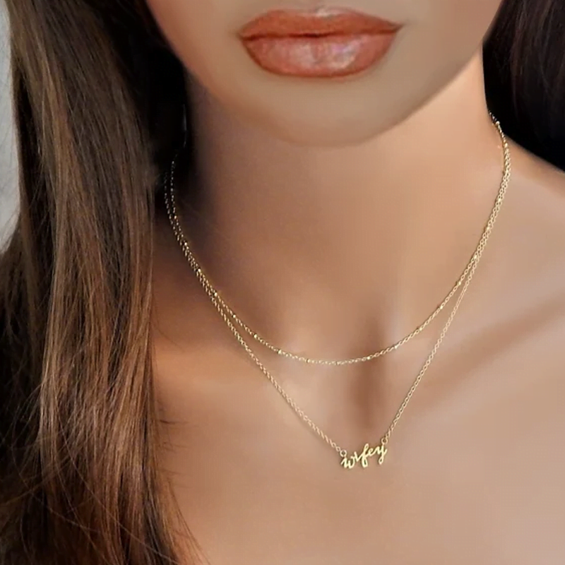 Wifey Necklace Wifey Necklace
