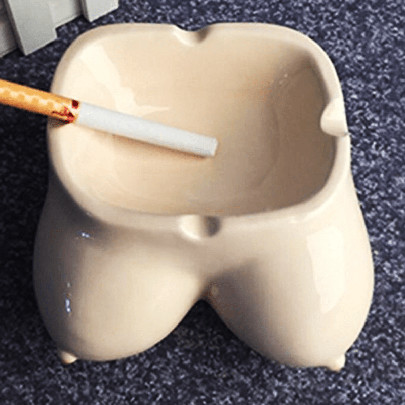 Ceramic Chest Ashtray Ceramic Chest Ashtray