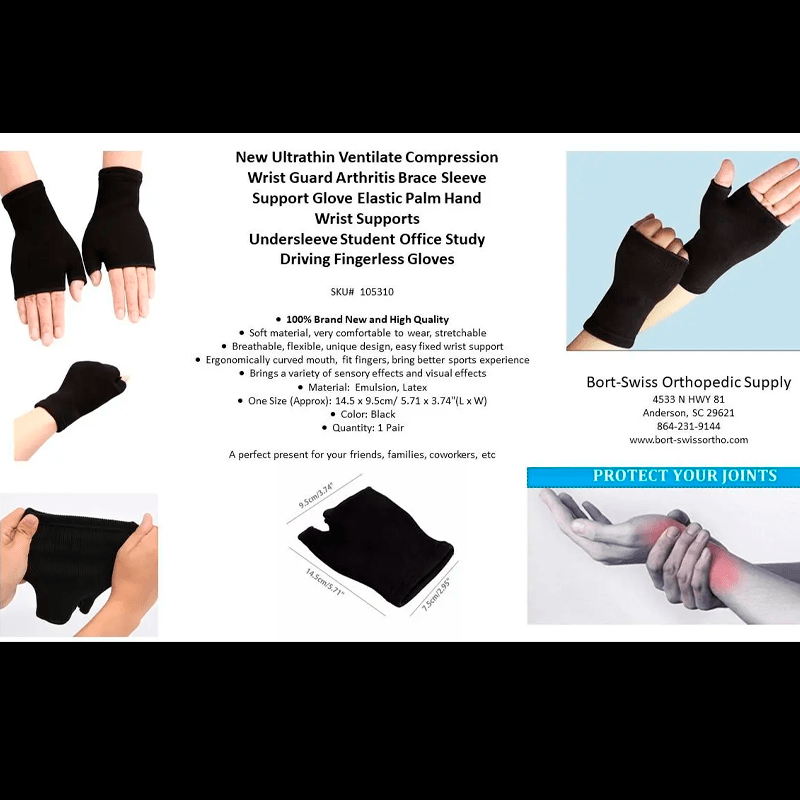 compression wrist sleeve compression wrist sleeve